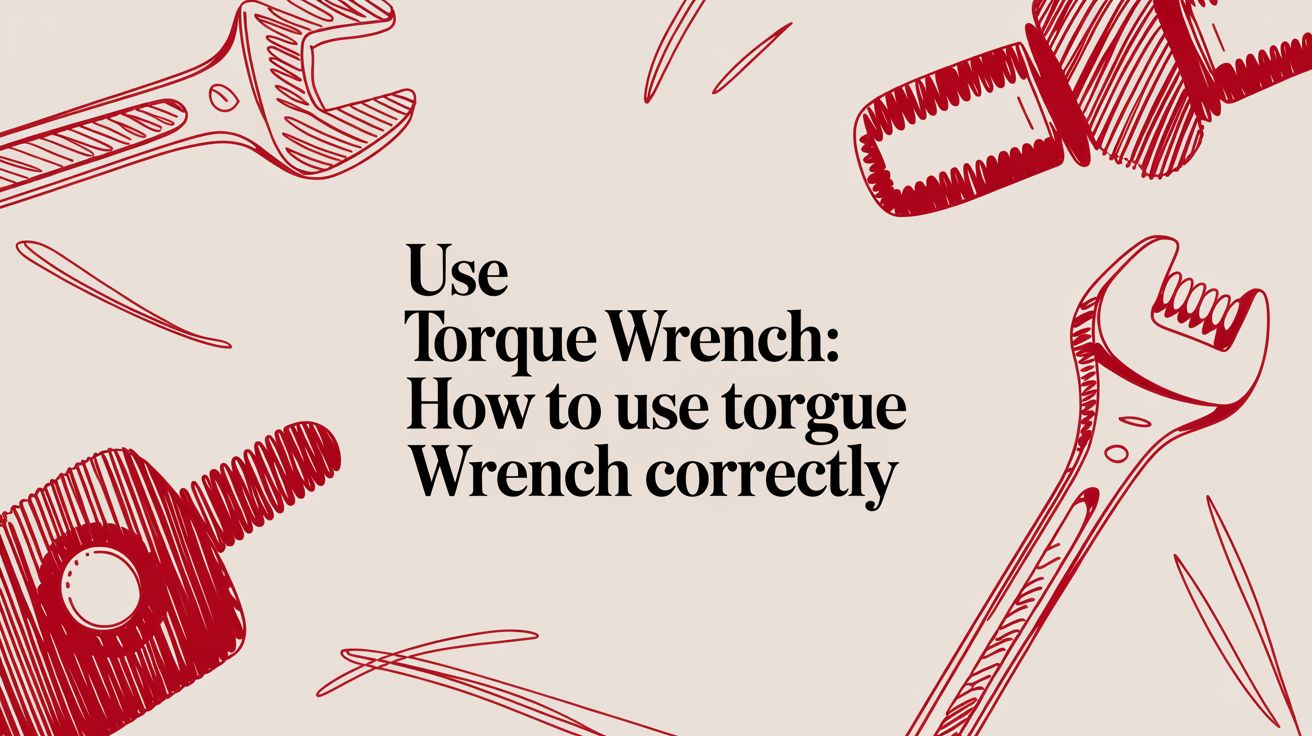 How to use torque wrench correctly - T1A Auto