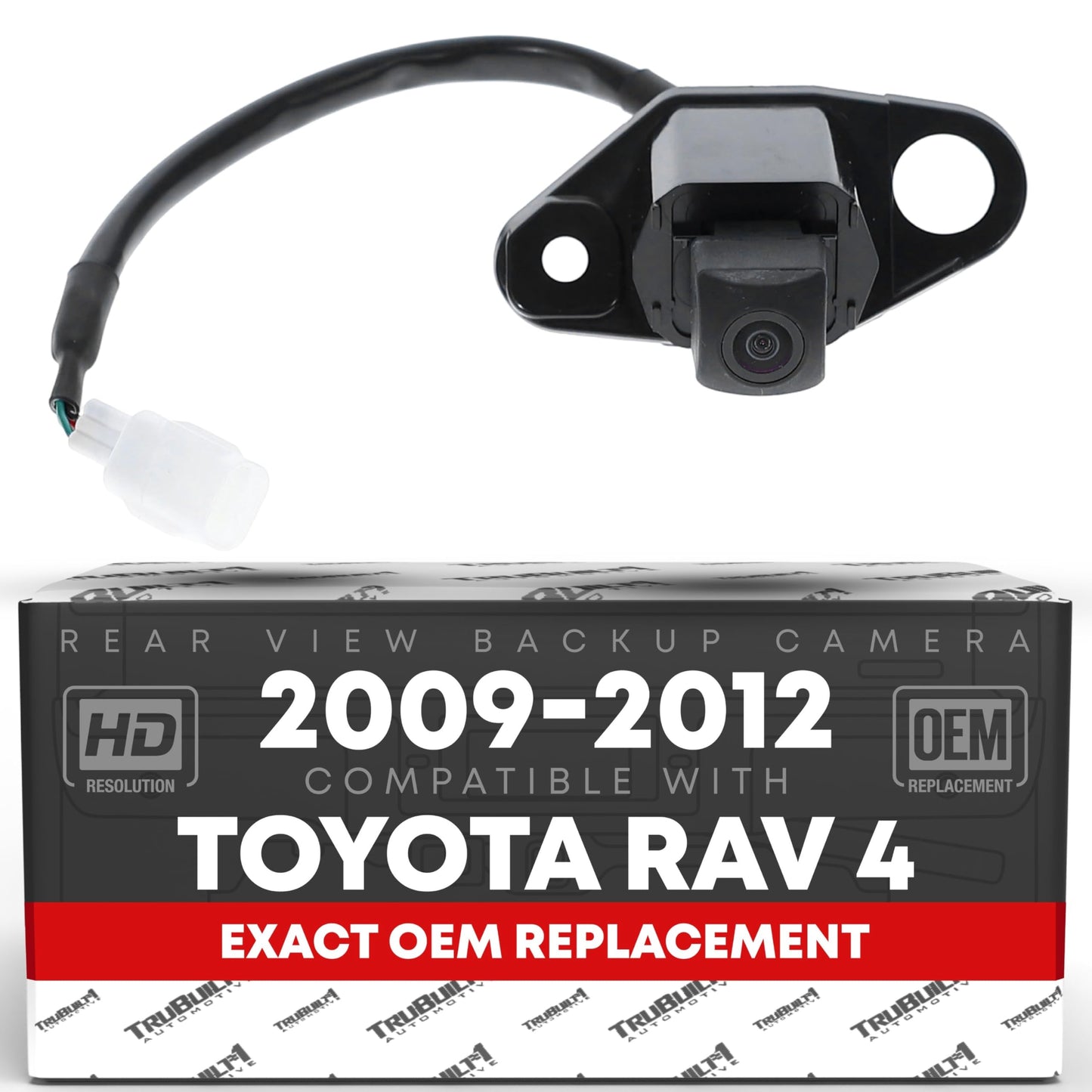 2009-2012 Toyota RAV4 Backup Reverse Camera Compatible Without Spare Tire Carrier