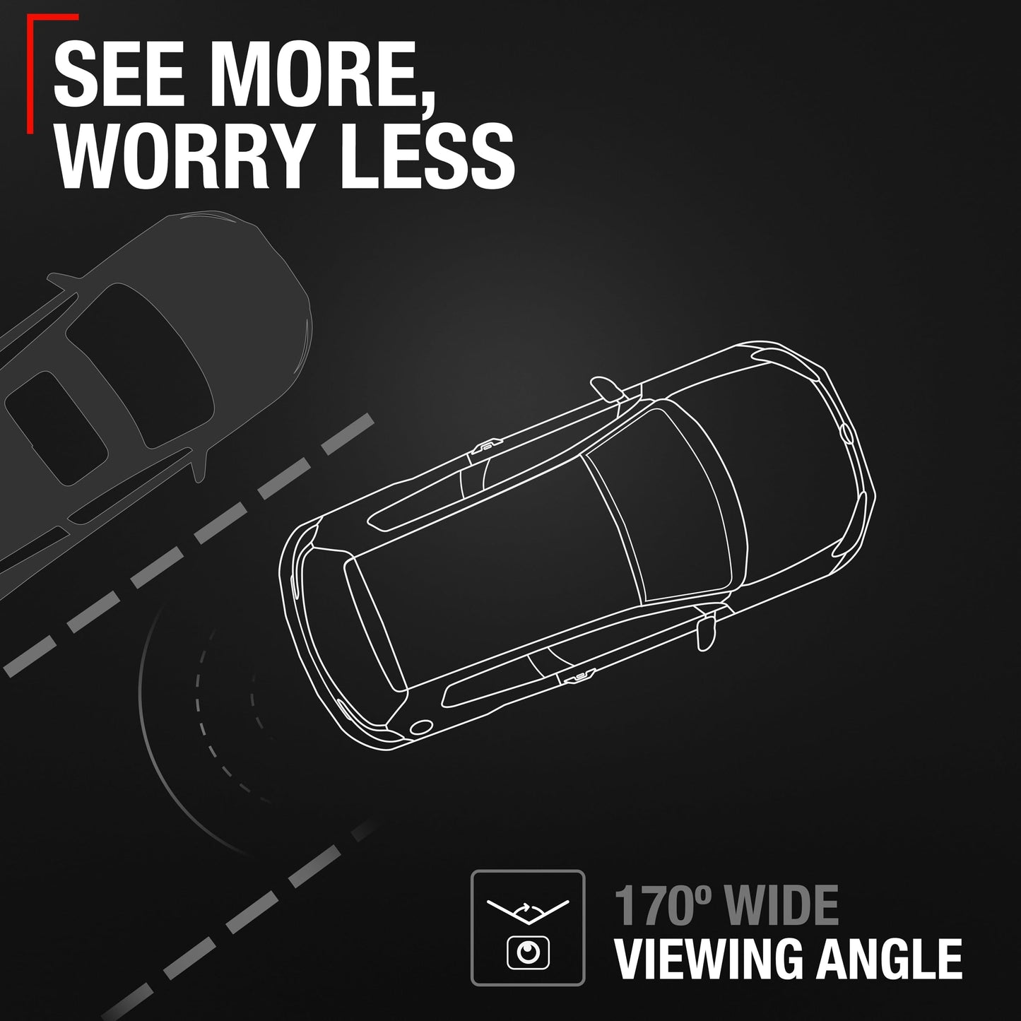 2013-2019 Ford Flex Rear View Backup Camera - Reverse Park Assist Camera Replacement