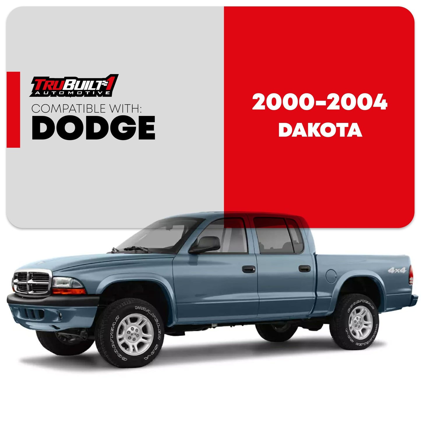 2000-2004 Dodge Dakota 1998-2003 Dodge Durango Power Window Regulator with Motor Assembly Front Passenger Side