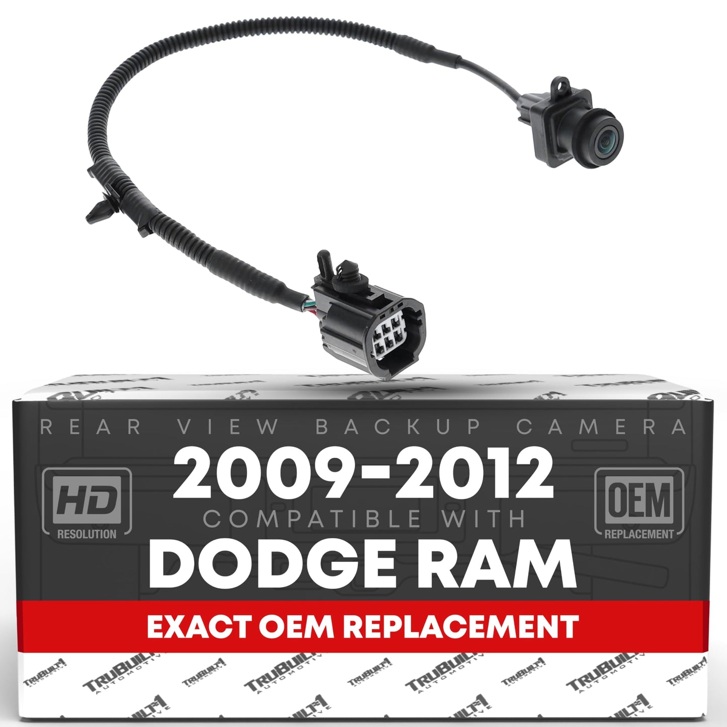 2009-2012 Dodge Ram 1500 2500 3500 Rear View Backup Camera - Reverse Park Assist Camera Replacement