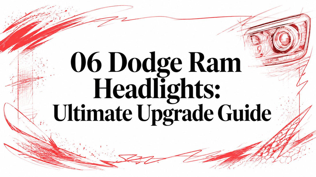06 Dodge Ram Headlights: Ultimate Upgrade Guide