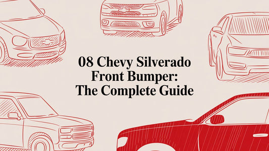 08 Chevy Silverado Front Bumper: The Complete Guide