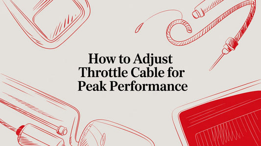 How to adjust throttle cable for peak performance