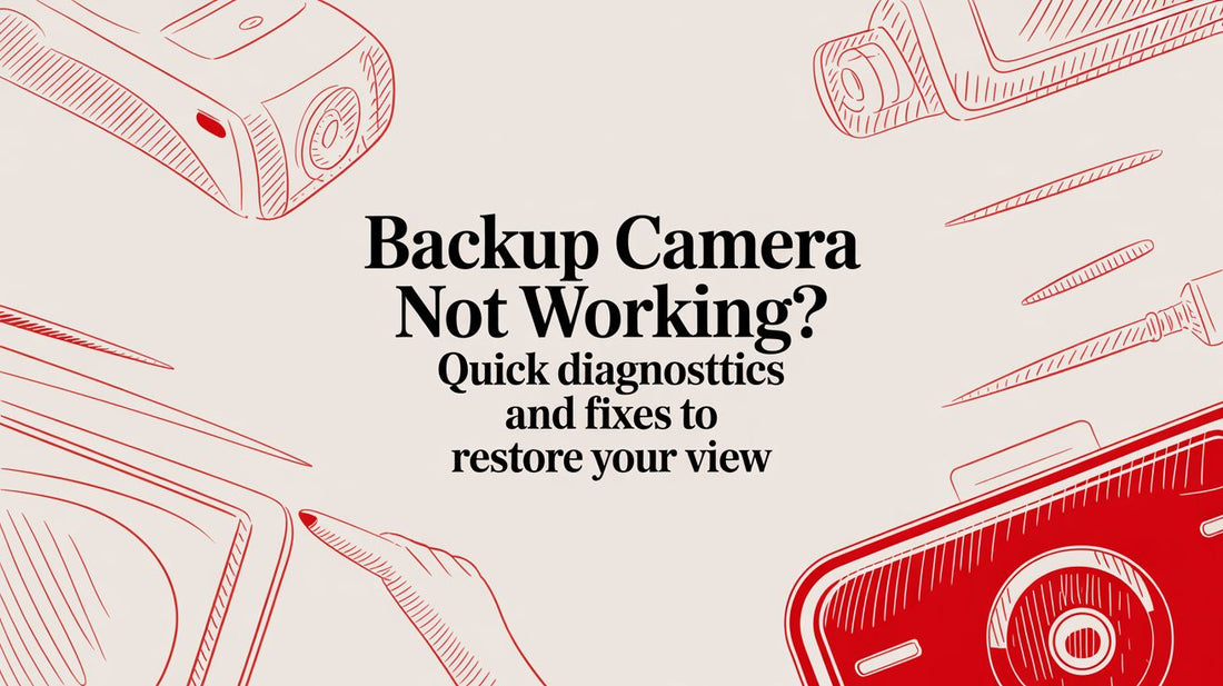 Backup Camera Not Working? Quick Diagnostics and Fixes to Restore Your View