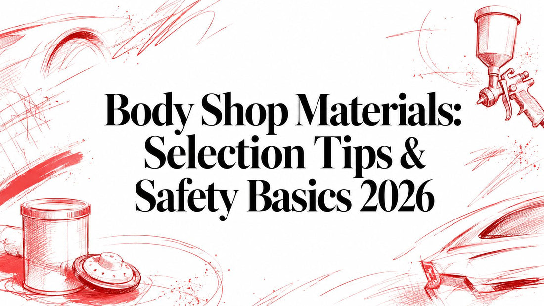Body Shop Materials: Selection Tips & Safety Basics 2026