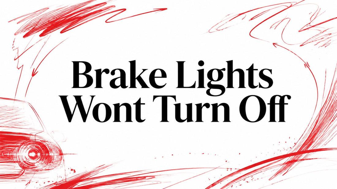Brake Lights Wont Turn Off