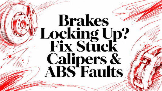 Brakes Locking Up? Fix Stuck Calipers & ABS Faults