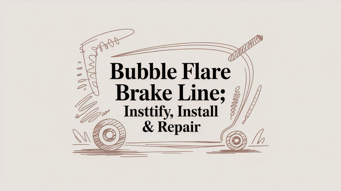 Bubble Flare Brake Line: Identify, Install & Repair
