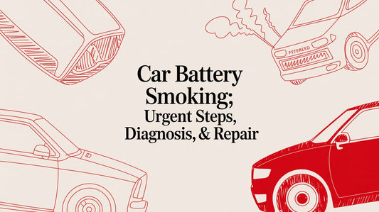 Car Battery Smoking: Urgent Steps, Diagnosis, & Repair