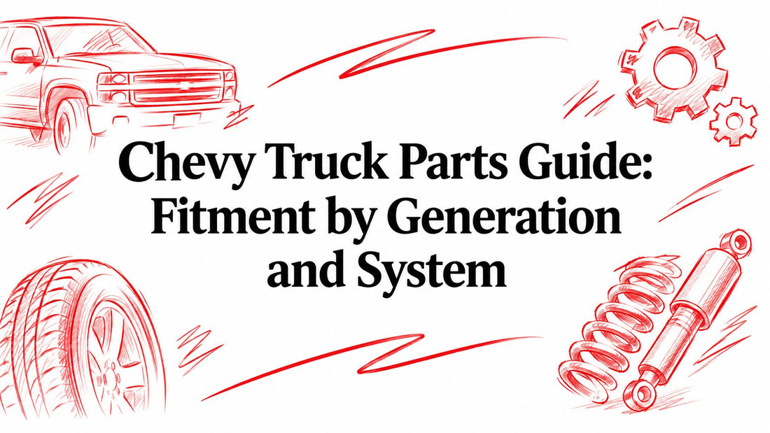 Chevy Truck Parts Guide: Fitment by Generation and System