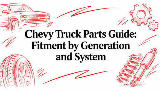 Chevy Truck Parts Guide: Fitment by Generation and System