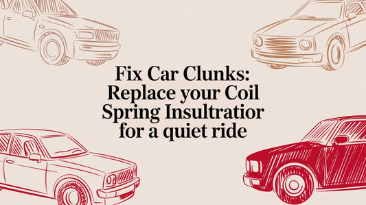 Fix Car Clunks: Replace Your Coil Spring Insulator for a Quiet Ride