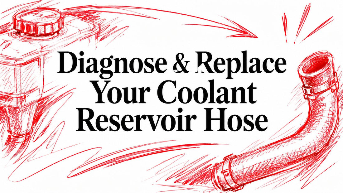 Diagnose & Replace Your Coolant Reservoir Hose