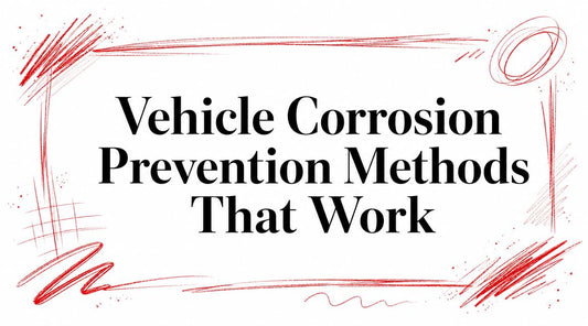 Vehicle Corrosion Prevention Methods That Work