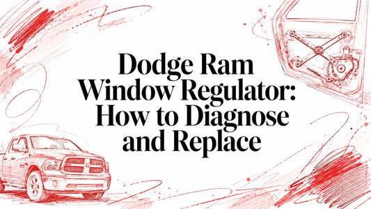 Dodge Ram Window Regulator: How to Diagnose and Replace