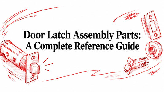 Door Latch Assembly Parts: A Complete Reference Guide