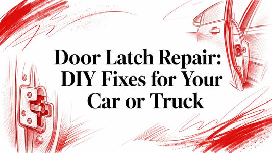Door Latch Repair: DIY Fixes for Your Car or Truck