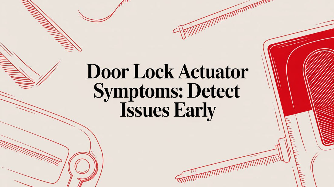 Door Lock Actuator Symptoms: Detect Issues Early