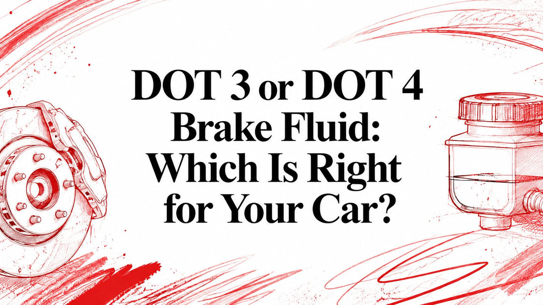 DOT 3 or DOT 4 Brake Fluid: Which Is Right for Your Car?