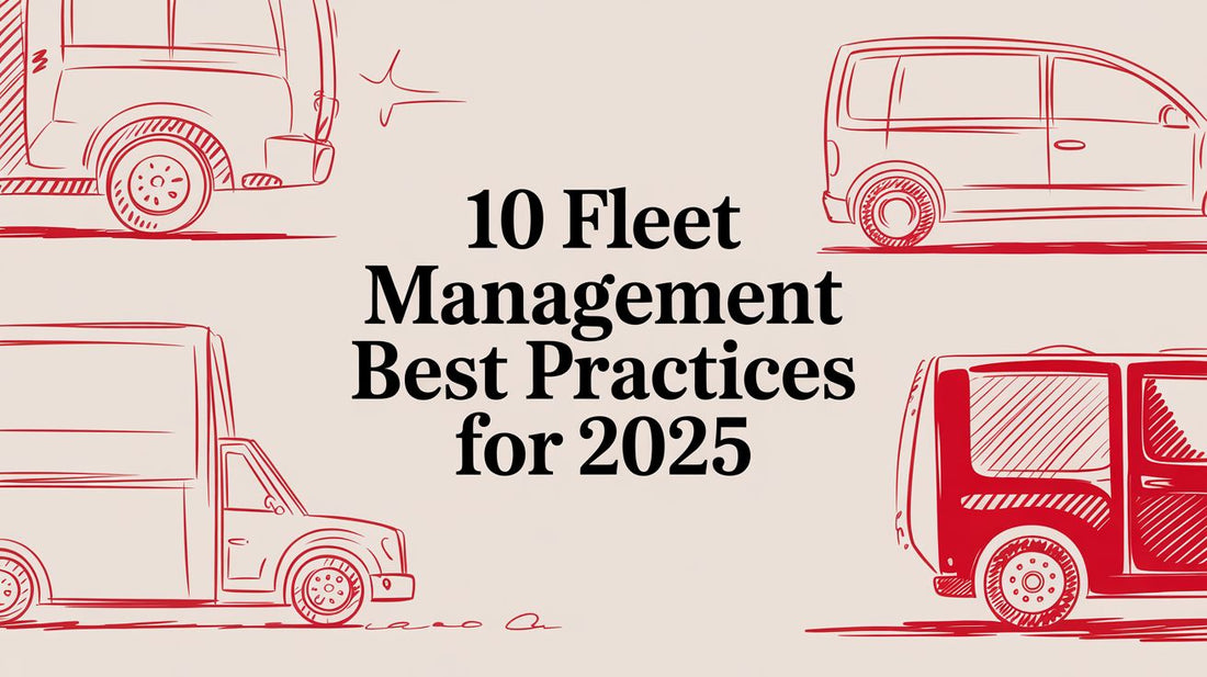 10 Fleet Management Best Practices for 2025