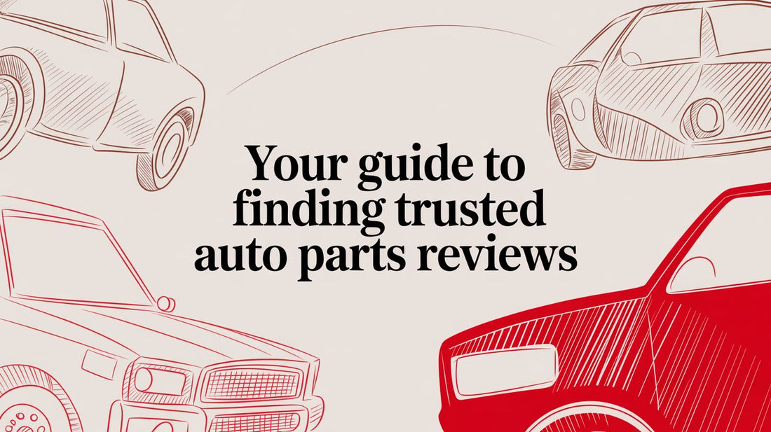 Your Guide to Finding Trusted Auto Parts Reviews