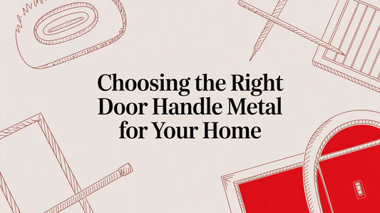 Choosing the Right Door Handle Metal for Your Home