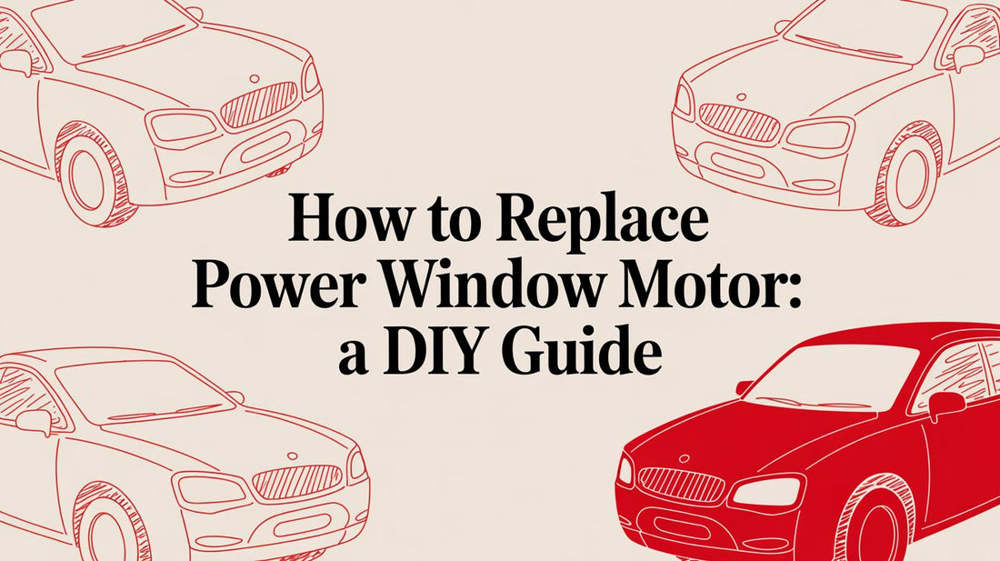 how to replace power window motor: A DIY guide