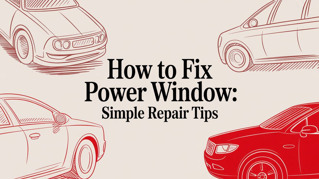 How to Fix Power Window: Simple Repair Tips