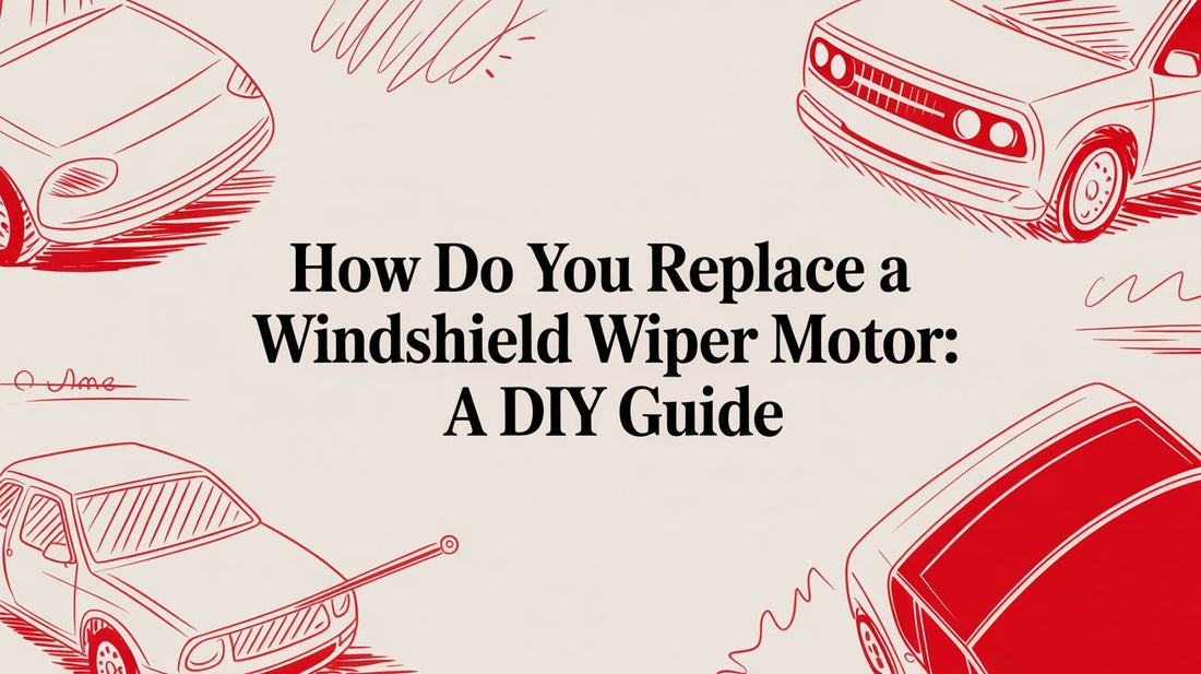 How Do You Replace a Windshield Wiper Motor: A DIY Guide