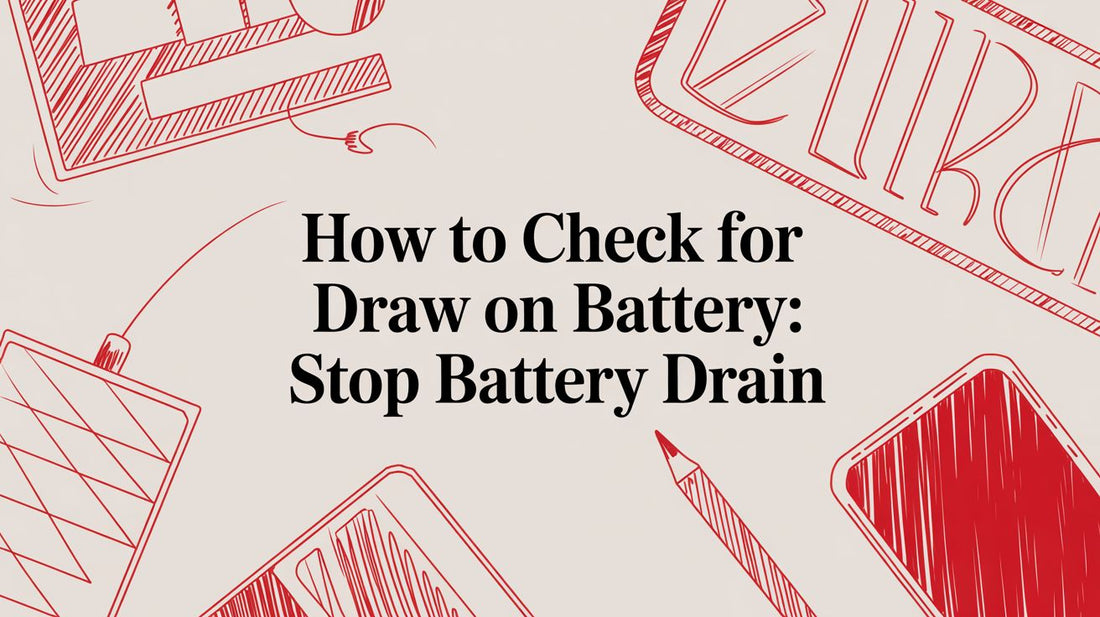 How To Check For Draw On Battery: Stop Battery Drain