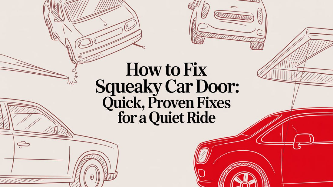 How to fix squeaky car door: Quick, proven fixes for a quiet ride