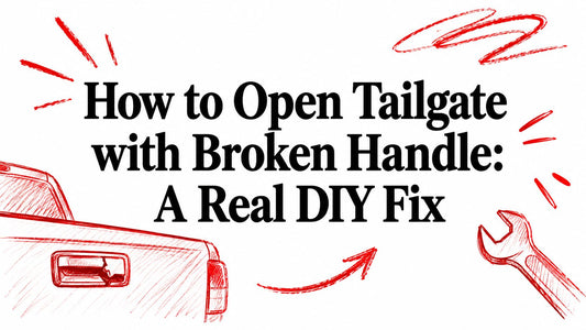 How to Open Tailgate with Broken Handle: A Real DIY Fix
