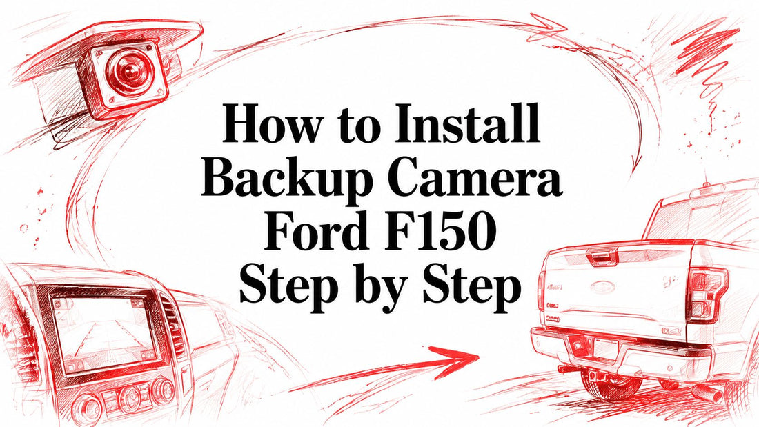How to Install Backup Camera Ford F150 Step by Step