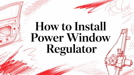 How to Install Power Window Regulator
