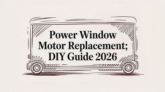 Power Window Motor Replacement: DIY Guide 2026