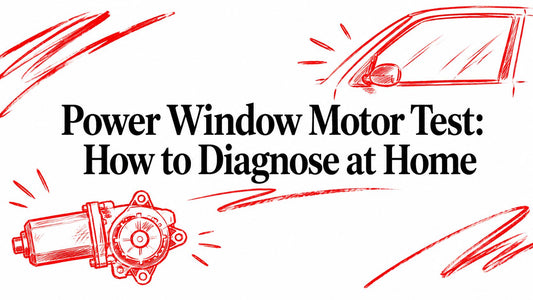 Power Window Motor Test: How to Diagnose at Home