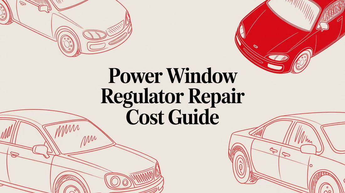 Power Window Regulator Repair Cost Guide