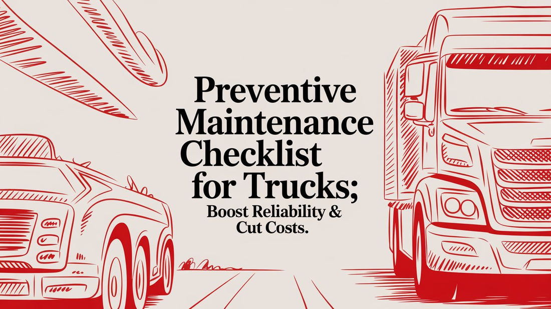 Preventive Maintenance Checklist for Trucks: Boost Reliability & Cut Costs