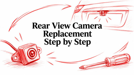 Rear View Camera Replacement Step by Step