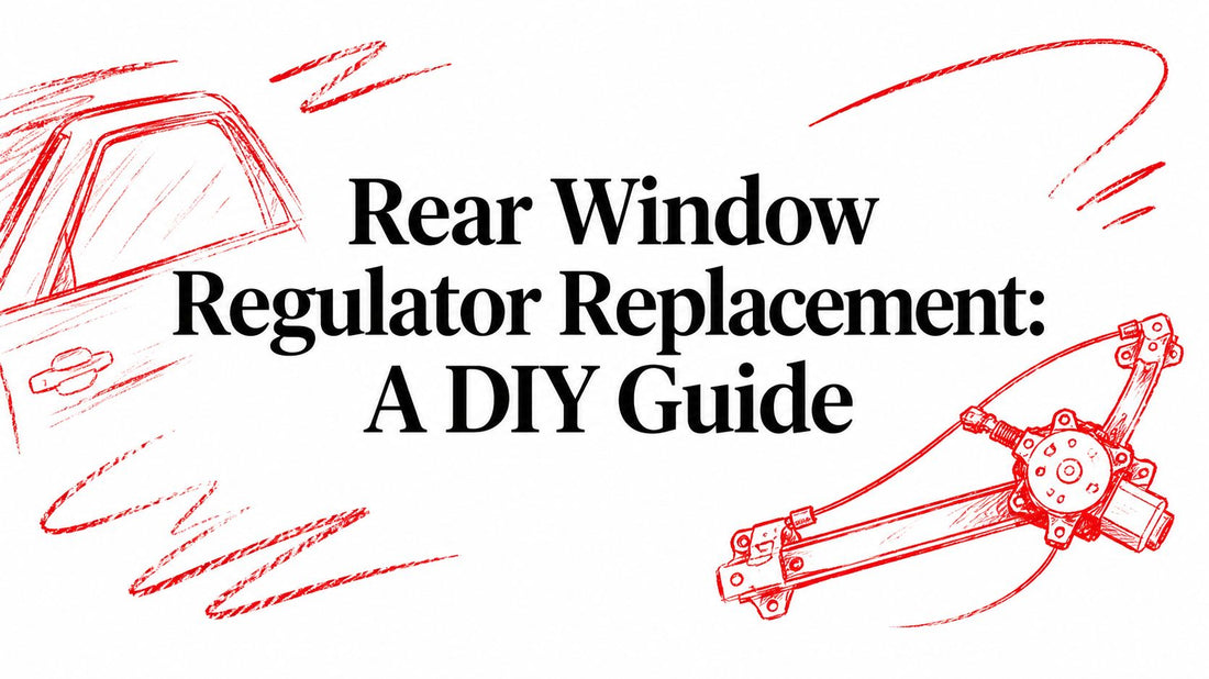 Rear Window Regulator Replacement: A DIY Guide