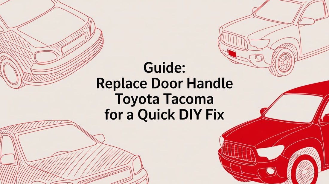Guide: replace door handle toyota tacoma for a quick DIY fix