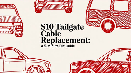 S10 Tailgate Cable Replacement: A 5-Minute DIY Guide