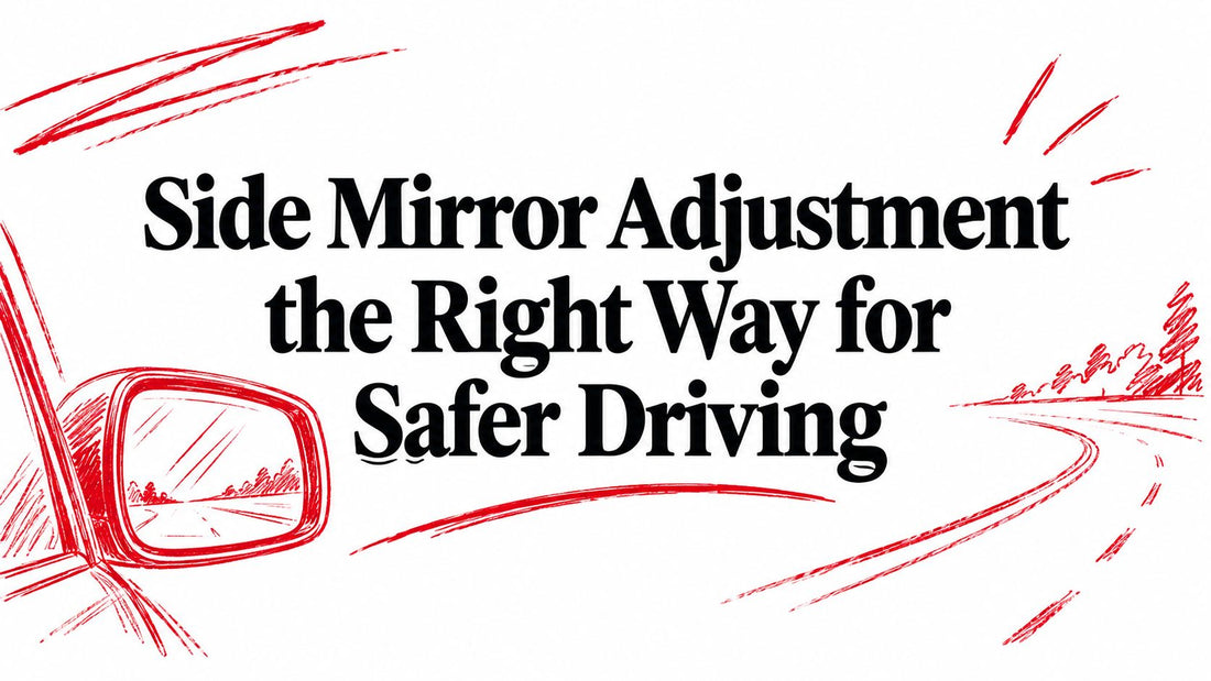 Side Mirror Adjustment the Right Way for Safer Driving