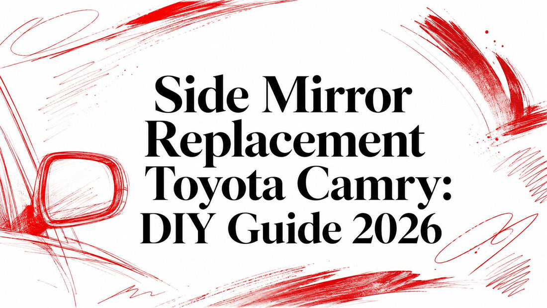 Side Mirror Replacement Toyota Camry: DIY Guide 2026