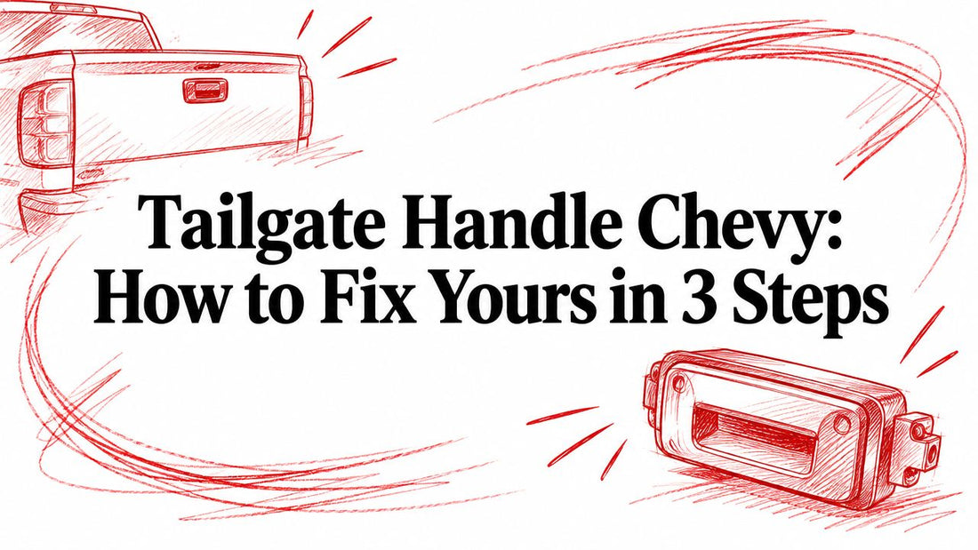 Tailgate Handle Chevy: How to Fix Yours in 3 Steps