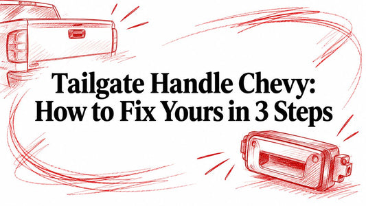 Tailgate Handle Chevy: How to Fix Yours in 3 Steps