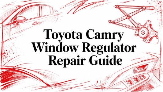 Toyota Camry Window Regulator Repair Guide