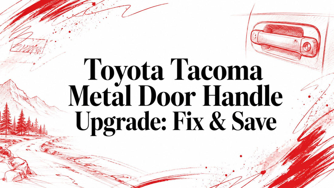 Toyota Tacoma Metal Door Handle Upgrade: Fix & Save
