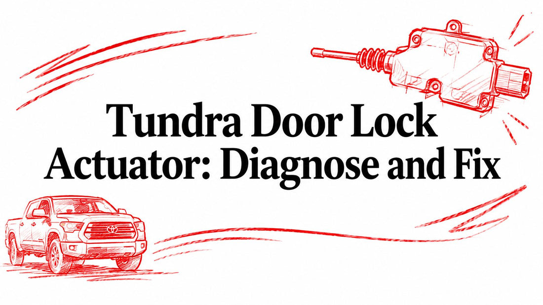 Tundra Door Lock Actuator: Diagnose and Fix